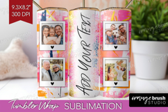 Brush Stroke Photo Tumbler PNG - Abstract Texture Picture Product Image 1