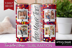 Glitter Photo Tumbler PNG - Sparkle Picture Tumbler Wrap Product Image 1