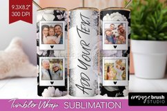 Flowers Photo Tumbler PNG - Floral Picture Tumbler Wrap Product Image 1