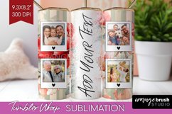 Flowers Photo Tumbler PNG - Floral Picture Tumbler Wrap Product Image 1