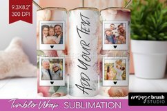 Flowers Photo Tumbler PNG - Floral Picture Tumbler Wrap Product Image 1