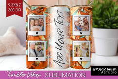 Rose Gold Photo Tumbler PNG - Abstract Picture Tumbler Wrap Product Image 1