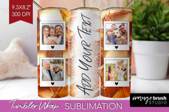 Rose Gold Photo Tumbler PNG - Abstract Picture Tumbler Wrap Product Image 1