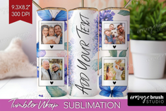 Floral Photo Tumbler PNG - Sping Flowers Picture Tumbler Product Image 1