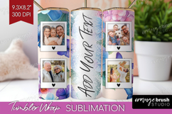 Floral Photo Tumbler PNG - Sping Flowers Picture Tumbler Product Image 1