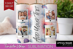 Floral Photo Tumbler PNG - Sping Flowers Picture Tumbler Product Image 1