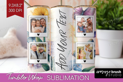 Floral Photo Tumbler PNG - Sping Flowers Picture Tumbler Product Image 1