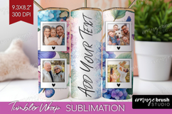 Floral Photo Tumbler PNG - Sping Flowers Picture Tumbler Product Image 1