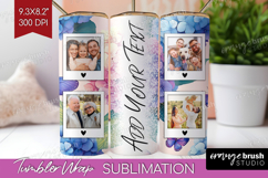 Floral Photo Tumbler PNG - Sping Flowers Picture Tumbler Product Image 1
