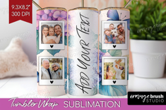 Floral Photo Tumbler PNG - Sping Flowers Picture Tumbler Product Image 1