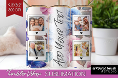 Floral Photo Tumbler PNG - Sping Flowers Picture Tumbler Product Image 1