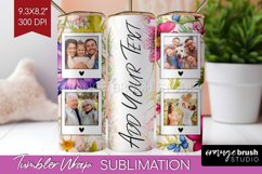 Spring Photo Tumbler PNG - Flowers Picture Tumbler Wrap Product Image 1