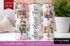 Spring Photo Tumbler PNG - Flowers Picture Tumbler Wrap Product Image 1
