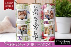 Spring Photo Tumbler PNG - Flowers Picture Tumbler Wrap Product Image 1