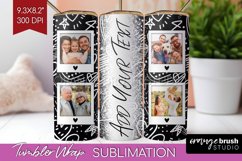 Valentines Day Photo Tumbler PNG - Heart Picture Tumbler Product Image 1