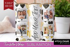 Valentines Day Photo Tumbler PNG - Heart Picture Tumbler Product Image 1