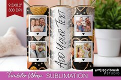 Valentines Day Photo Tumbler PNG - Heart Picture Tumbler Product Image 1