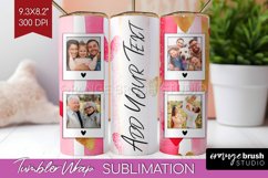 Valentines Day Photo Tumbler PNG - Heart Picture Tumbler Product Image 1