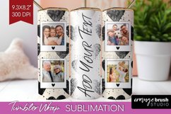 Valentines Day Photo Tumbler PNG - Heart Picture Tumbler Product Image 1