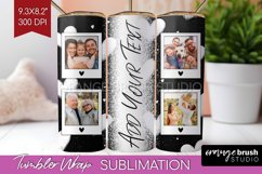 Valentines Day Photo Tumbler PNG - Heart Picture Tumbler Product Image 1