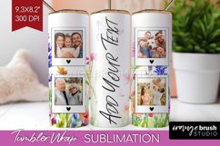 Wildflowers Photo Tumbler PNG - Floral Picture Tumbler Wrap Product Image 1