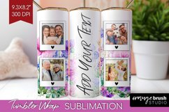 Wildflowers Photo Tumbler PNG - Floral Picture Tumbler Wrap Product Image 1