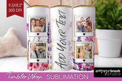 Wildflowers Photo Tumbler PNG - Floral Picture Tumbler Wrap Product Image 1