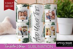 Christmas Photo Tumbler PNG - Christmas Tree Picture Tumbler Product Image 1