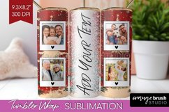 Christmas Photo Tumbler PNG - Christmas Tree Picture Tumbler Product Image 1