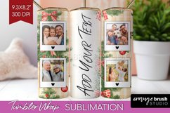 Christmas Photo Tumbler PNG - Christmas Tree Picture Tumbler Product Image 1