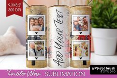 Christmas Photo Tumbler PNG - Christmas Tree Picture Tumbler Product Image 1
