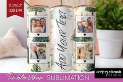 Christmas Photo Tumbler PNG - Christmas Tree Picture Tumbler Product Image 1