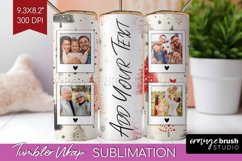 Christmas Photo Tumbler PNG - Christmas Tree Picture Tumbler Product Image 1