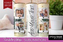 Christmas Photo Tumbler PNG - Christmas Tree Picture Tumbler Product Image 1