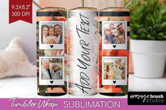 Floral Photo Tumbler PNG - Peony Flower Picture Tumbler Wrap Product Image 1