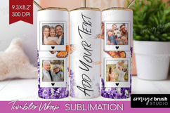 Wildflowers Photo Tumbler PNG - Summer Flowers Picture Wrap Product Image 1