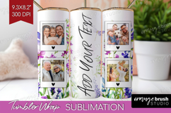 Wildflowers Photo Tumbler PNG - Summer Flowers Picture Wrap Product Image 1