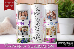 Wildflowers Photo Tumbler PNG - Summer Flowers Picture Wrap Product Image 1