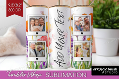 Wildflowers Photo Tumbler PNG - Summer Flowers Picture Wrap Product Image 1