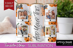 Pumpkun Photo Tumbler PNG - Fall Picture Tumbler Wrap Product Image 1