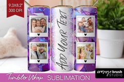 Gem Texture Photo Tumbler PNG - Gemstone Picture Tumbler Product Image 1