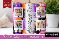 Halloween Photo Tumbler PNG - Spooky Picture Tumbler Wrap Product Image 1