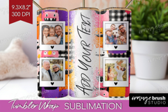 Halloween Photo Tumbler PNG - Spooky Picture Tumbler Wrap Product Image 1