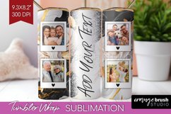 Rose Photo Tumbler PNG - Floral Picture Tumbler Wrap Product Image 1