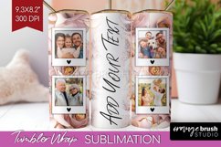Rose Photo Tumbler PNG - Floral Picture Tumbler Wrap Product Image 1