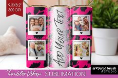 Leopard Print Photo Tumbler PNG - Animal Pattern Picture Product Image 1