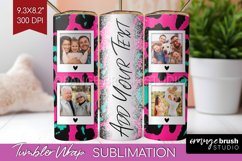 Leopard Print Photo Tumbler PNG - Animal Pattern Picture Product Image 1