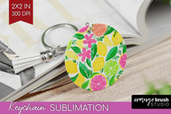 Abstract Fruit Keychain PNG - Tutti Frutti Keychain Product Image 1