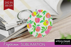 Abstract Fruit Keychain PNG - Tutti Frutti Keychain Product Image 1