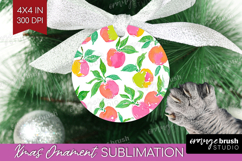 Abstract Fruit Ornament PNG - Tutti Frutti PNG Sublimation Product Image 1